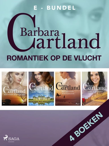 Romantiek op de vlucht - Barbara Cartland - Saga Egmont International