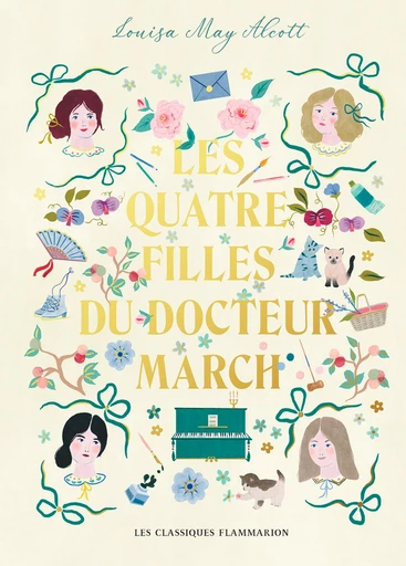 Les Quatre Filles du docteur March - Louisa May Alcott - Flammarion jeunesse