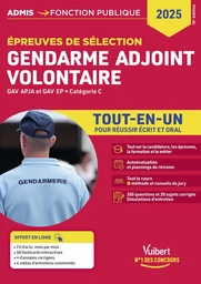 Policier adjoint - Catégorie C - Tout-en-un