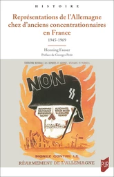 Représentations de l’Allemagne chez d’anciens concentrationnaires en France