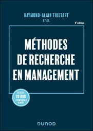 Méthodes de recherche en management - 5e éd.