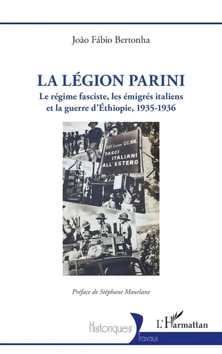 La Légion Parini - João Fábio Bertonha - Editions L'Harmattan