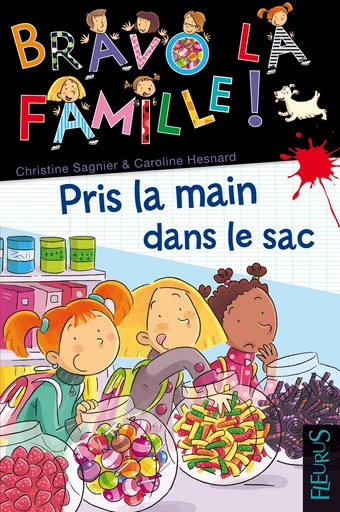 Pris la main dans le sac - Christine Sagnier - Fleurus Ed.