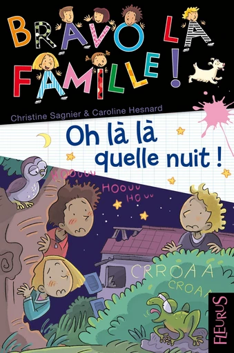 Oh là là quelle nuit ! - Christine Sagnier, Caroline Hesnard - Fleurus Ed.