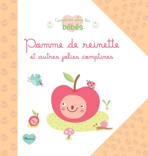 Pomme de reinette et autres jolies comptines - Elen Lescoat - Fleurus Ed.