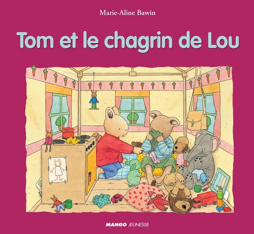 Tom et le chagrin de Lou - Marie-Aline Bawin - Mango Ed.