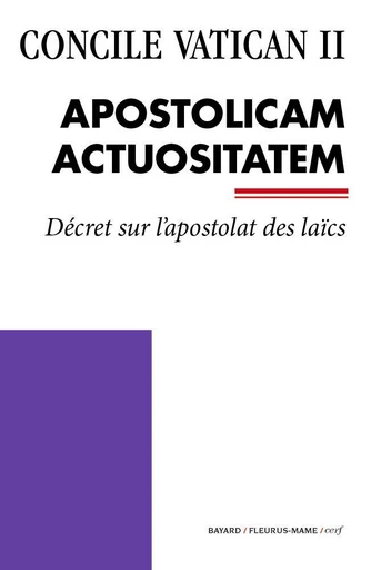 Apostolicam Actuositatem -  Concile Vatican II - Mame