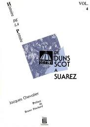 De Duns Scot à Suarez