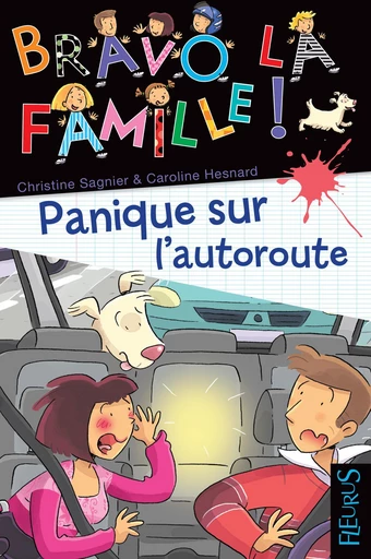 Panique sur l'autoroute - Christine Sagnier - Fleurus Ed.