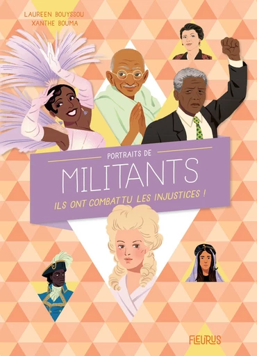 Portraits de militants - Laureen Bouyssou - Fleurus Ed.