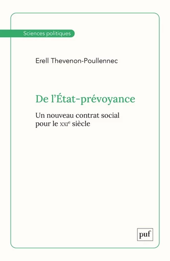 De l’État-prévoyance - Erell Thevenon-Poullennec - Humensis