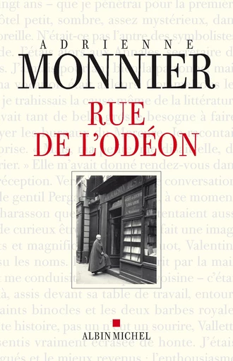 Rue de l'Odéon - Adrienne Monnier - Albin Michel