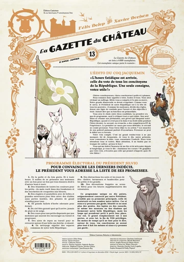 La Gazette du château (Tome 13) - Félix Delep, Xavier Dorison - Casterman