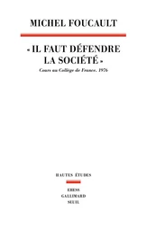 "Il faut défendre la société"