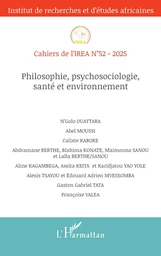 Philosophie, psychosociologie, santé et environnement