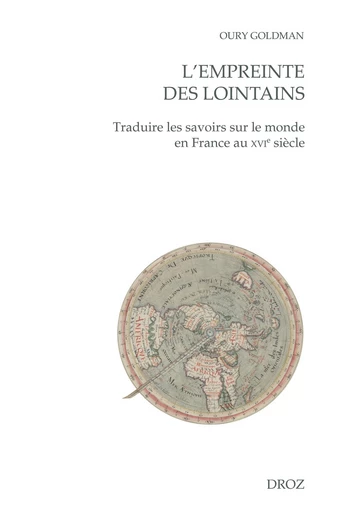 L'empreinte des lointains - Oury Goldman - Librairie Droz