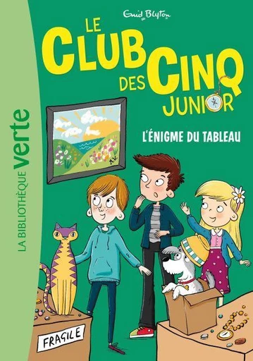 Le Club des Cinq Junior 17 - L'énigme du tableau - Enid Blyton - Hachette Jeunesse