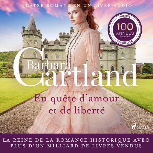 En quête d'amour et de liberté - Barbara Cartland - Saga Egmont French