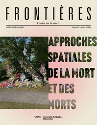 Frontières. Vol. 35 No. 2, 2024