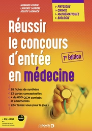 Réussir le concours d'entrée en médecine