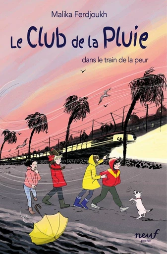 Le club de la pluie dans le train de la peur - Malika Ferdjoukh - L'école des loisirs