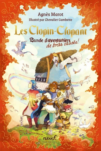 Les clopin-clopant – Bande de bras cassés - Agnès Marot - L'école des loisirs