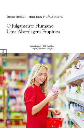 O Julgamento Humano - Étienne Mullet, María Teresa Muñoz Sastre - EDITIONS COMPLICITES