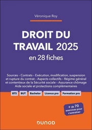 Droit du travail 2025 en 28 fiches