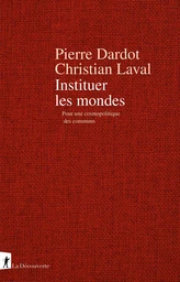 Instituer les mondes