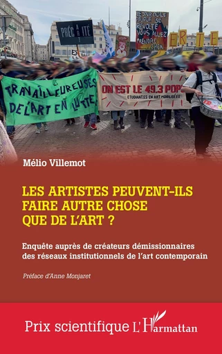 Les artistes peuvent-ils faire autre chose que de l'art? - Mélio Villemot - Editions L'Harmattan