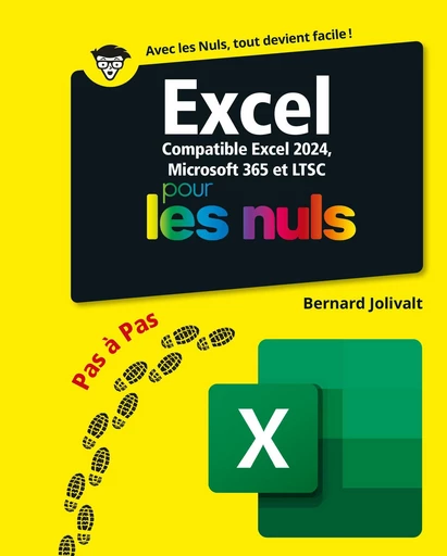 Excel 2024 Pas à Pas pour les Nuls - Jolivalt Bernard - edi8