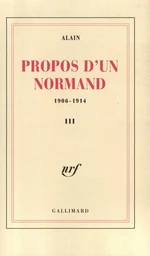 Propos d'un Normand (Tome 3)