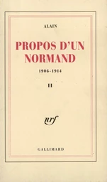 Propos d'un Normand (Tome 2)