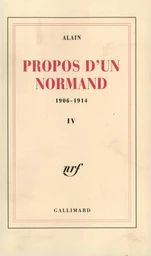 Propos d'un Normand (Tome 4)