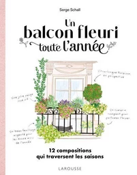 Un balcon fleuri toute l'année