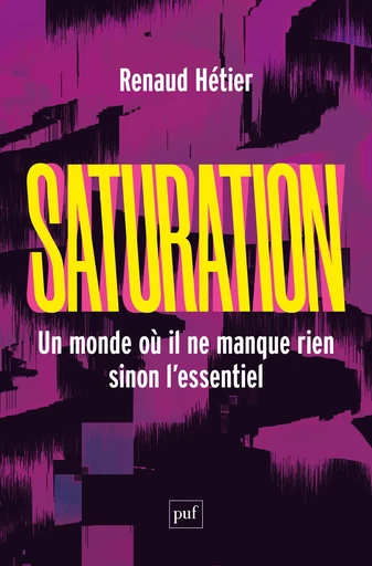 Saturation - Renaud Hétier - Humensis