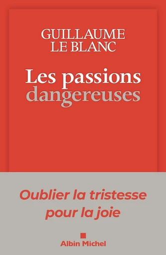 Les Passions dangereuses - Guillaume Le Blanc - Albin Michel