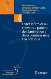 Livret infirmier au chevet du patient de réanimation