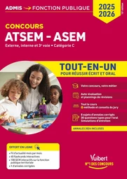 Concours ATSEM et ASEM - Catégorie C - Tout-en-un