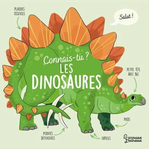 Connais-tu les dinosaures ? - Agnès Besson - Larousse