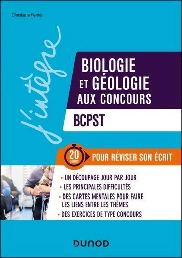 Biologie et Géologie aux concours Agro-Véto et G2E - Christiane Perrier - Dunod