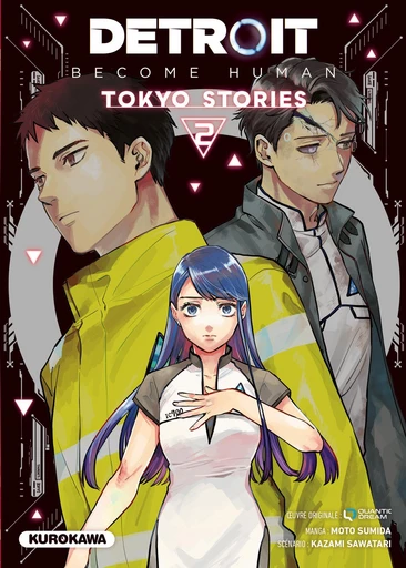 Detroit : Become Human -Tokyo Stories- - tome 2 - Kazami Sawatari, Moto Sumida,  Quantic Dream - Univers Poche