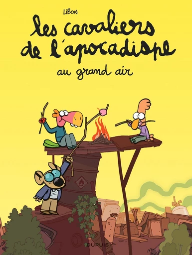 Les cavaliers de l'apocadispe - Tome 5 - au grand air -  Libon - Dupuis