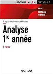 Analyse - Licence 1re année - 3e éd.